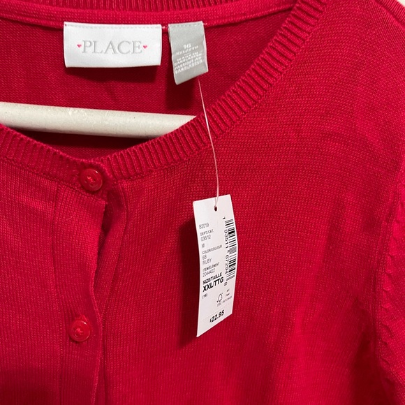 Children’s place red cardigan - Picture 2 of 2